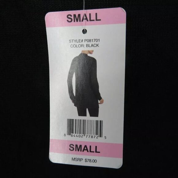 Premise Women's Black Cardigan Sweater Small NWT $78 - Picture 4 of 5